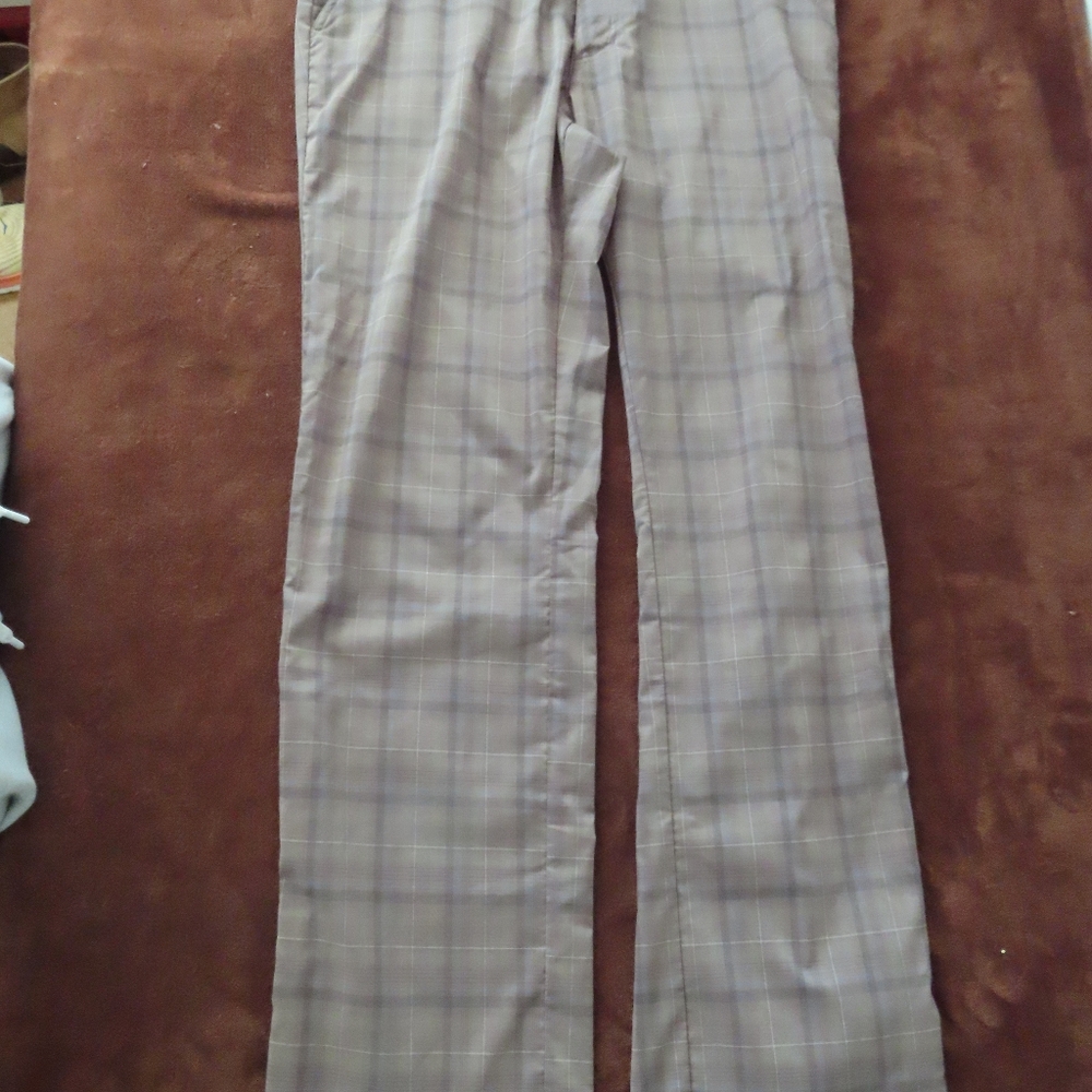 inesis golf pants oxylane plaid US 34 (35x33.5)